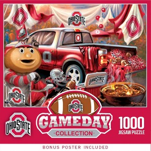 MasterPieces NCAA Ohio State Buckeyes Gameday 1000 Piece Jigsaw Puzzle - Ohio State Puzzles - 1 of 4