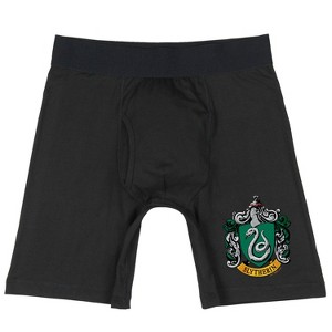 Harry Potter Men's Hogwarts House Crest Underwear Boxer Briefs - 1 of 4