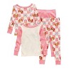 Nickelodeon Toddler Girls' 4-Piece Paw Patrol Cotton Pajamas Sets - 4 of 4