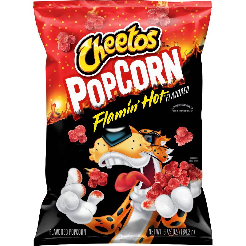 Cheetos Flamin Hot Popcorn - 6.5oz, 1 of 8