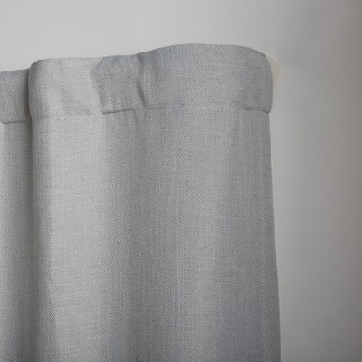 Distressed White Adjustable Wrap Around Curtain Rod 52"-72"