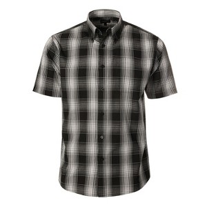 Gioberti Men's Plaid Short Sleeve Shirt - 1 of 2