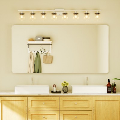 Wall-Mounted Mirror Rectangle Bathroom Vanity Mirrors Framed Mirrors Aluminum Framed Bathroom Mirror