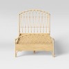 Twin Rattan Kids' Bed Natural - Pillowfort™ - 2 of 4