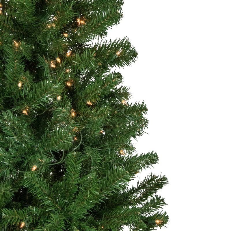 Northlight 7' Pre-Lit Norfolk Spruce Artificial Christmas Tree, Clear Lights, 4 of 7