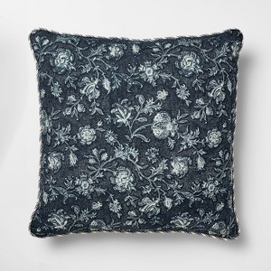 Square All over floral Navy Floral - Threshold™ Design with Studio McGee - 1 of 4