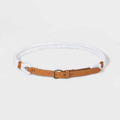 nautical rope belt mens