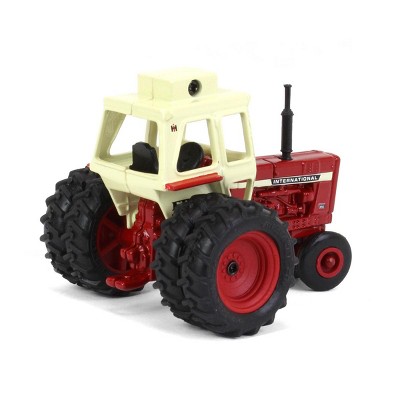 Red and White Diecast Farm Tractor Toy for Kids