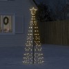 vidaXL Led Christmas Tree Warm White Copper, Iron 5.9 ft Tall - 2 of 4