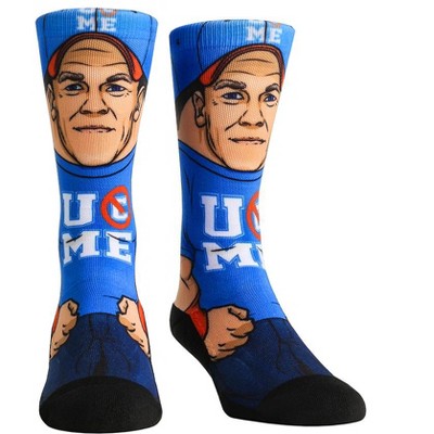 Rock Em Elite John Cena Licensed WWE Crew Socks  L/XL