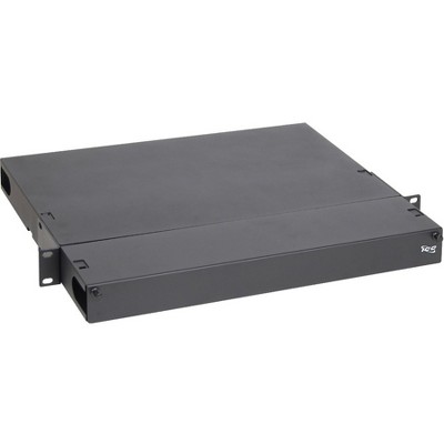 ICC Fiber Optic Rack Mount Enclosure - Black Powder Coat - Metal, Cold-rolled Steel (ICFORE31RM)