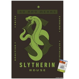 Trends International Harry Potter: Darker Arts - Slytherin House Unframed Wall Poster Prints - 1 of 4