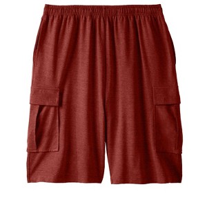KingSize Lightweight Jersey Cargo Shorts - 1 of 4