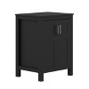 ELECWISH 24 in. W x 19 in. D x 36.4 in. H Freestanding Bath Vanity - 3 of 4