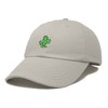 Dalix Cactus Embroidered Cap Cotton Succulent Baseball Hat Plant Adjustable Womens - 4 of 4