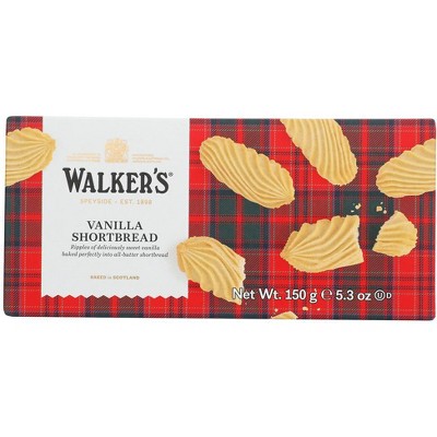 Walkers Vanilla Shortbread - 12 pack, 5.3 oz