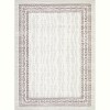 Fulvari Washable Hallway Runner Rug Modern Bordered Print Rugs Non-Slip Indoor Runners for Entryway Low Pile Area Rug Kitchen Waterproof - 4 of 4
