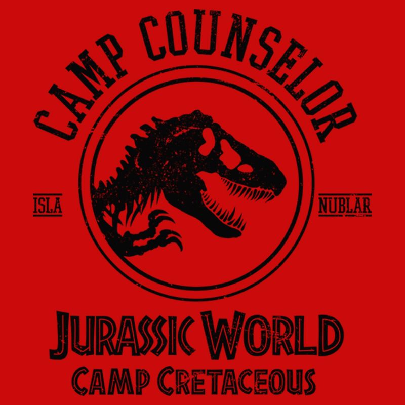 Boy's Jurassic World: Camp Cretaceous Camp Counselor Logo T-Shirt, 2 of 5