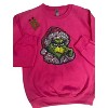 Women's Wo's Blinged Out Grinch Holiday Sweatshirt - Farm Life Crafting - 2 of 2