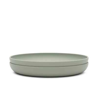 Lalo 2pc Silicone Dining Plates