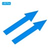 Unique Bargains PVC Waterproof Removable Adhesive Floor Marking Arrow Sticker Labels 48 Pcs - 3 of 4