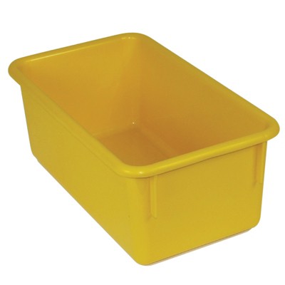 Romanoff Stowaway Tray No Lid, Yellow (pack Of 6) : Target