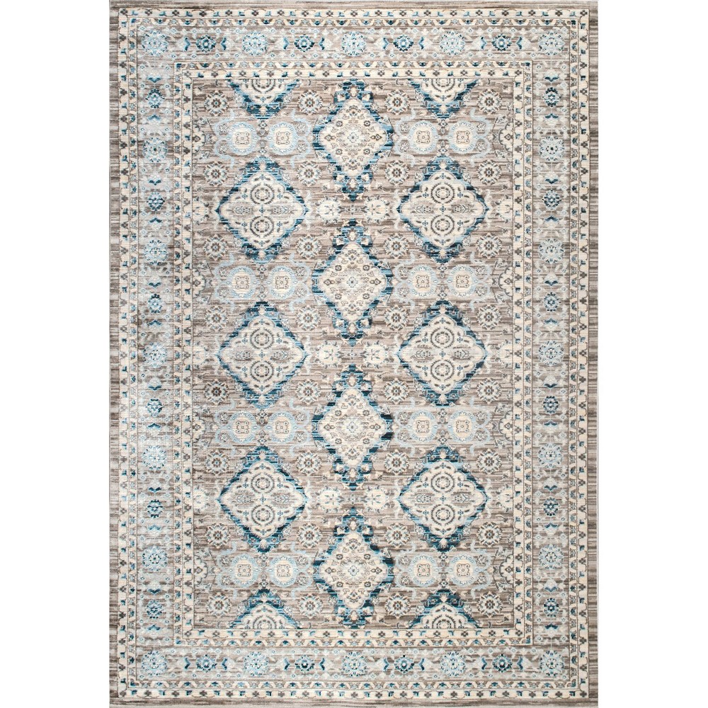 Photos - Area Rug 3'x5' Vintage Sherell  Taupe - nuLOOM