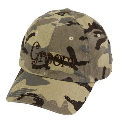 "Bride & Groom" Desert Camouflage Cap