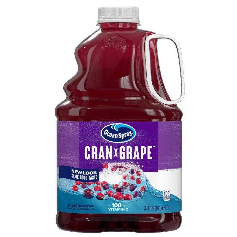 Ocean Spray Cranberry Grape - 101 fl oz Bottle, 1 of 10