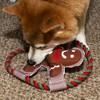 Pavilion Gift Company - Howl-iday Treat - 10" Canvas Dog Toy on Rope  - Pet Toy - 2 of 4