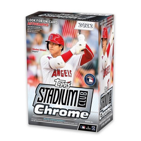 2022 Topps MLB Stadium Club Chrome Baseball Trading Card Blaster Box