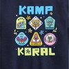 Boys' - SpongeBob SquarePants - Kamp Koral Kamp Koral Patches Graphic Long Sleeve Fleece Sweatshirt - 2 of 4
