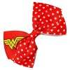 Wonder Woman 4inch Printed Hair Bows 7-Pack with Alligator Clips for Girls Ages 3+ - 3 of 4