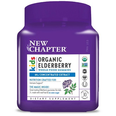 New Chapter Kids Organic Elderberry Gummy - 30ct