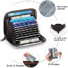 BEAFUP Wallet for Women,PU Leather Small Wallet,Credit Card Holder Wallet with Wristlet and RFID Blocking,Applies to Gift - 4 of 4