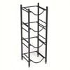 DOMETOUR 4-Layer Kettle Rack, 5-Gallon Detachable Water Bottle Rack Organizer Storage Rack Black - 2 of 4
