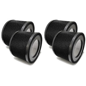 Nispira True HEPA Replacement Filter for Air Purifier, Compatible with Tao Tronics TT-AP001, 4 Packs - 1 of 4