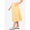 Woman Within Plus Size 7-Day Knit A-Line Skirt - 4 of 4