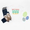 The Juniper Shop Don't Worry Be Hoppy Smiley Face With Ears Toddler Short Sleeve Tee - 2 of 2