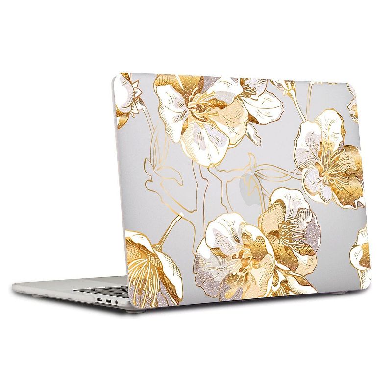SaharaCase HybridFlex Arts Case for Apple MacBook Air 13" M1 Chip Laptops Clear Floral (LT00003), 3 of 8