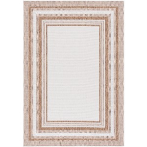 Beach House BHS284 UV & Stain Resistant Non-Shedding Power Loomed Indoor/Outdoor Rugs - Safavieh - 1 of 4