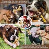 Itopfox 2 Pack Tough Dog Chew Toys for Aggressive Chewers, Boredom Relief & Teeth Cleaning, Ideal for Medium/Large Breed Dogs for Training & Play - 2 of 4