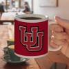 University of Utah Logo Ceramic Coffee Mug Novelty Gift Mugs for Coffee Tea and Hot Drinks 11oz White - 4 of 4
