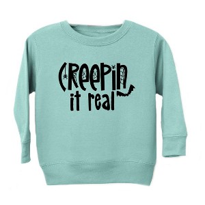 The Juniper Shop Creepin It Real Toddler Graphic Sweatshirt - 1 of 3