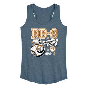 Women's - Star Wars: The Force Awakens - BB8 Graphic Racerback Tank - 1 of 4