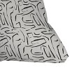 Holli Zollinger Outdoor Throw Pillow White/Black - Deny Designs - 2 of 3