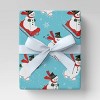 Christmas Festive Frost Premium Ribbon Periwinkle Blue - Wondershop™ - 2 of 3