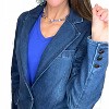 Women's Denim Blazer Jacket - RISEN - 3 of 4