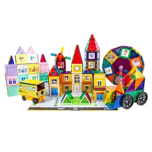 PICASSO-TILES 300 PC Magnetic Tiles, Magnetic Building Blocks Toys for Kids, Magnet for Kids 3+ - 1 of 4