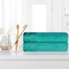 Charming Floral Accent Cotton Towel Set by Blue Nile Mills - 2 of 4
